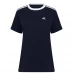 Жіноча футболка adidas 3 Stripe T-Shirt Navy/White