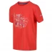 Детская футболка Regatta Bosley III Cotton T-Shirt Fiery Coral