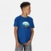 Детская футболка Regatta Bosley III Cotton T-Shirt Nautical Blu