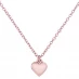 Ted Baker HARA Sweetheart Pendant Necklace Rose Gold