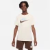 Детская футболка Nike Sportswear T-Shirt Junior Coconut Milk