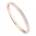Ted Baker CLEMINA Metallic Hinge Adjustable Bangle For Women Rose Gold/Crystal
