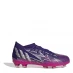 adidas Predator .3 Childrens FG Football Boots Purple/Silver