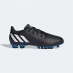 adidas Predator .4 FG Childrens Football Boots Black/White