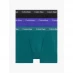 Мужские плавки Calvin Klein Pack Cotton Stretch Boxer Shorts Blu/Blk/GrnJGO