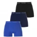 Мужские плавки Calvin Klein Pack Cotton Stretch Boxer Shorts Black/Blue/Nvy