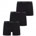 Мужские плавки Calvin Klein Pack Cotton Stretch Boxer Shorts Black/Black