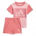 Детская футболка adidas Tee and Shorts Set Pink