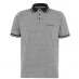 Мужская футболка поло Pierre Cardin Pin Stripe Polo Shirt Mens Black/Silver