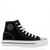 Женские кроссовки SoulCal Canvas High Top Trainers Ladies Black/White