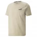 Мужская футболка Puma Small Logo T Shirt Mens Putty