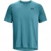 Мужская футболка Under Armour Tech 2 T Shirt Mens Light Blue