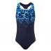 Детская курточка Slazenger Sport Back Swimsuit Junior Girls Black/Blue