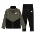Nike NSW Poly Tracksuit Juniors Olive/Black