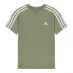 Детская футболка adidas Stripe Essentials T-Shirt Junior Khaki