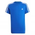 Детская футболка adidas Stripe Essentials T-Shirt Junior Game Royal/Wht