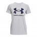 Женская футболка Under Armour UA Sportstyle Graphic Short Sleeve Mod Gray Light Heather