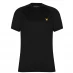 Мужская футболка Lyle and Scott Sport & Scott Sport Raglan T Shirt True Black 572