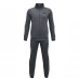 Under Armour Armour Knit Track Suit Junior Boys Pitch Gray