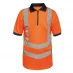 Мужская футболка Regatta Hi Vis Pro Workwear Polo Shirt Orange/Navy