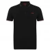 Мужская футболка поло Hugo Dinoso 202 Polo Shirt Black 001
