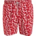 Мужская футболка Calvin Klein Monogram Swim Shorts Red AOP 0GM