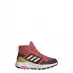 Детские кроссовки adidas Terrex Trailmaker Mid RAIN.RDY Hiking Shoes Kids Wonder Red / Linen Green / Pul