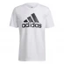 Мужская футболка adidas Essentials Big Logo T-Shirt Mens White / Black
