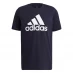 Мужская футболка adidas Essentials Big Logo T-Shirt Mens Legend Ink / White