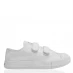Детские кеды SoulCal Canvas Hook and Loop Tape Shoes White