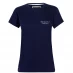 Женская футболка SoulCal Embroidered T Shirt Ladies Navy