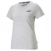 Жіноча футболка Puma Small Logo T Shirt Ladies L.Grey Heath