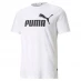 Мужская футболка Puma No1Logo Tee Mens White/Black
