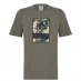 Мужская футболка adidas Graphic Logo T-Shirt Mens Green Camo Box