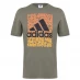 Мужская футболка adidas Graphic Logo T-Shirt Mens Green Whirl