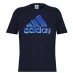 Мужская футболка adidas QT T Shirt Mens Navy Exposure