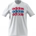 Мужская футболка adidas QT T Shirt Mens White Repeat