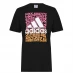 Мужская футболка adidas Graphic Logo T-Shirt Mens Black Whirl