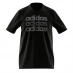 Мужская футболка adidas QT T Shirt Mens Black Repeat