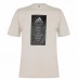 Мужская футболка adidas QT T Shirt Mens Grey Tour