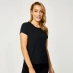 Женская футболка USA Pro Short Sleeve Sports T-Shirt Black