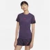 Женская футболка Nike Strike Short Sleeve T Shirt Ladies Dark Raisin