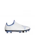 Puma Finesse Laceless FG Football Boots Childrens White/Blue