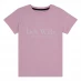 Детская футболка Jack Wills Kids Girls Forstal Logo Script T-Shirt Pink Lady