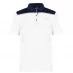 Мужская рубашка Puma Colour Block Polo Shirt Mens White