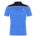Мужская рубашка Puma Colour Block Polo Shirt Mens Star Sapphire