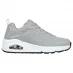 Детские кроссовки Skechers Uno Stand On Air Trainers Junior Grey/White