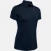 Under Armour Short Sleeve Zing Polo Shirt Ladies Navy
