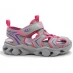 Детские сандалии Slazenger Mollusk Sports Sandals Childrens Unisex Grey/Pink