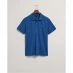 Мужская футболка поло Gant Original Pique Polo Shirt Lake Blue 408